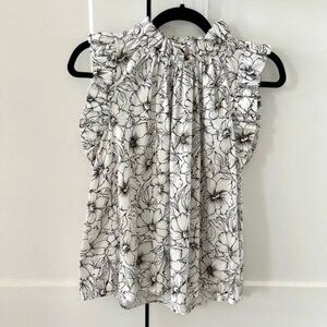 CHRISTY LYNN aurelie blouse in etched floral